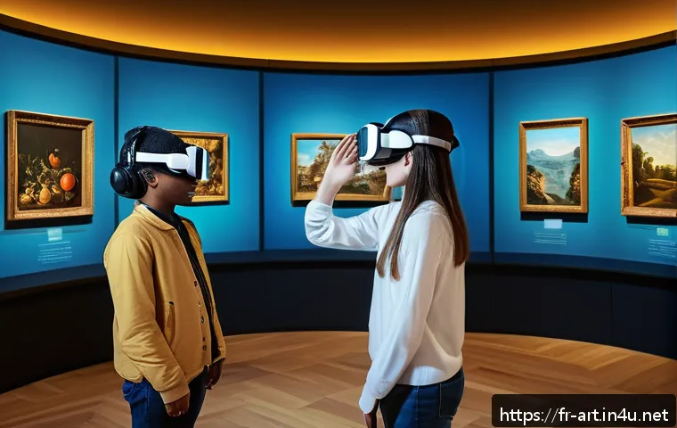 미술 교육과 VR 전시 체험 관련 이미지 1